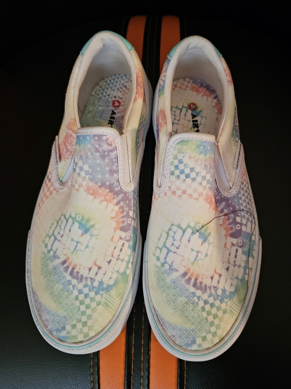 Vans Tie-Dye Slip-On Sneakers in Multicolor